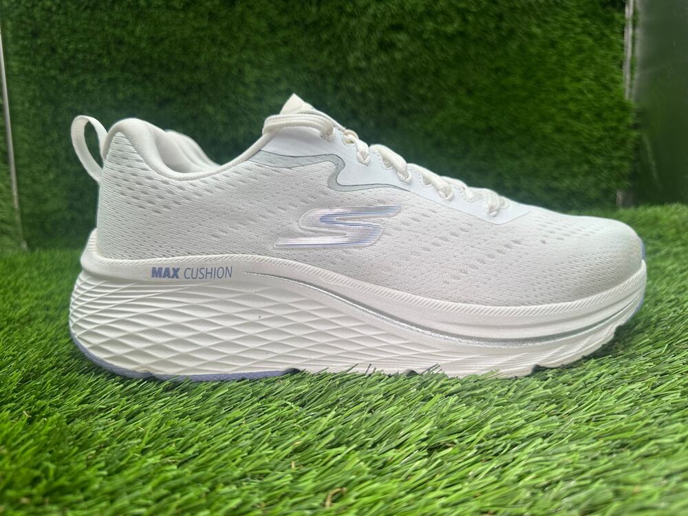 Skechers Max Cushioning Elite 2.0 129601-WLV Athletic Sneaker Women's 8.5 White